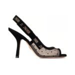 Dior High Heel Mary Jane Black - Image 3