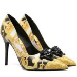 Versace Medusa Decollete Barocco Toe Pump - Image 2