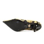 Versace Medusa Decollete Barocco Toe Pump - Image 5