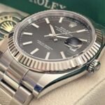 Rolex Date Just Champagne Roman - Image 3