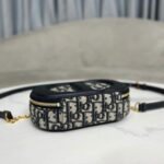 Shoulder Bag Dior Signature Camera Bag Jacquard Oblique Blue - Image 3