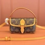 Shoulder Bag Louis Vuitton Nano Diane Monogram