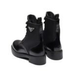 Prada Boot Stivaletti in Pelle Spazzolata e Re-Nylon - Image 3