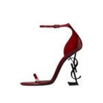 Yves Saint Laurent High Heel Sandal Opyum Rosso - Image 2