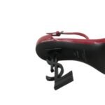 Yves Saint Laurent High Heel Sandal Opyum Rosso - Image 3