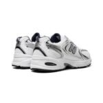 New Balance 530 White Silver Navy - Image 4