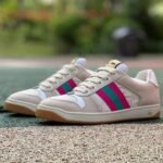 Gucci Screener Cream Leather - Image 2