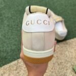 Gucci Screener Cream Leather - Image 5