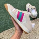 Gucci Screener Cream Leather - Image 6