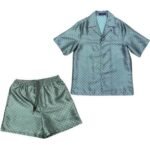 Set Louis Vuitton LV Monogram Shirt & Shorts