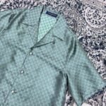 Set Louis Vuitton LV Monogram Shirt & Shorts - Image 11