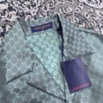Set Louis Vuitton LV Monogram Shirt & Shorts - Image 17