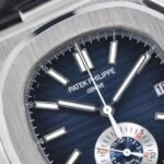 Patek Philippe Nautilus Chronograph Black Leather - Image 3