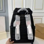 Backpack Prada Black Nylon with Drawstring Closure - Image 2