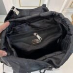 Backpack Prada Black Nylon with Drawstring Closure - Image 4