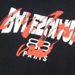 T-shirt Balenciaga Paris Graphic - Image 4