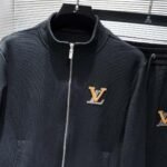 Set Louis Vuitton LV Black Tracksuit - Image 3