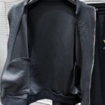 Set Louis Vuitton LV Black Tracksuit - Image 9