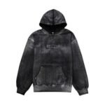 Hoodie Supreme Washed Black