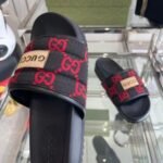 Slides Gucci GG Canvas with Logo Patch - Image 6