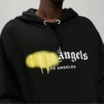 Hoodie Palm Angels Los Angeles Sprayed - Image 6
