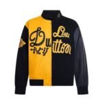 Jacket Louis Vuitton LV Malletier Black Yellow