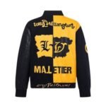 Jacket Louis Vuitton LV Malletier Black Yellow - Image 2