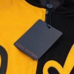 Jacket Louis Vuitton LV Malletier Black Yellow - Image 10