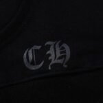 Hoodie Chrome Hearts Black Red Embroidered - Image 7