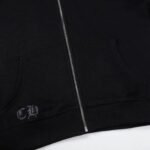 Hoodie Chrome Hearts Black Red Embroidered - Image 8
