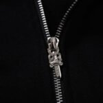 Hoodie Chrome Hearts Black Red Embroidered - Image 12