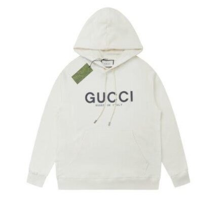 Hoodie Gucci Made in Italy Logo