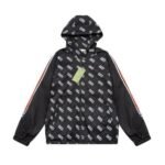 Jacket Windbreaker Gucci Monogram Gray