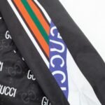 Jacket Windbreaker Gucci Monogram Gray - Image 3
