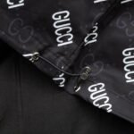 Jacket Windbreaker Gucci Monogram Gray - Image 9