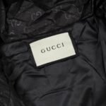 Jacket Puffer Gucci GG Monogram Hooded - Image 9