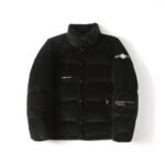 Jacket Puffer Moncler with Logo Trim Hood