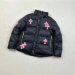 Jacket Puffer Chrome Hearts Black Cross - Image 4