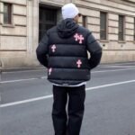Jacket Puffer Chrome Hearts Black Cross - Image 13
