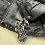Jacket Puffer Chrome Hearts Black Cross - Image 15
