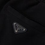 Pants Joggers Prada Black Milano Logo - Image 5