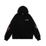 Hoodie Chrome Hearts Race Team Graphic Black - Image 2
