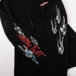 Hoodie Chrome Hearts Race Team Graphic Black - Image 6