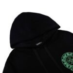 Hoodie Chrome Hearts Neon Logo Black - Image 6