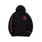 Hoodie Chrome Hearts Red Logo Print