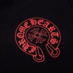 Hoodie Chrome Hearts Red Logo Print - Image 4