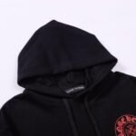 Hoodie Chrome Hearts Red Logo Print - Image 8