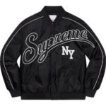 Jacket Supreme NY Varsity Bomber Black