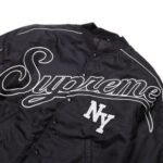 Jacket Supreme NY Varsity Bomber Black - Image 7