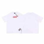 T-shirt Balenciaga Logo White Edition - Image 4